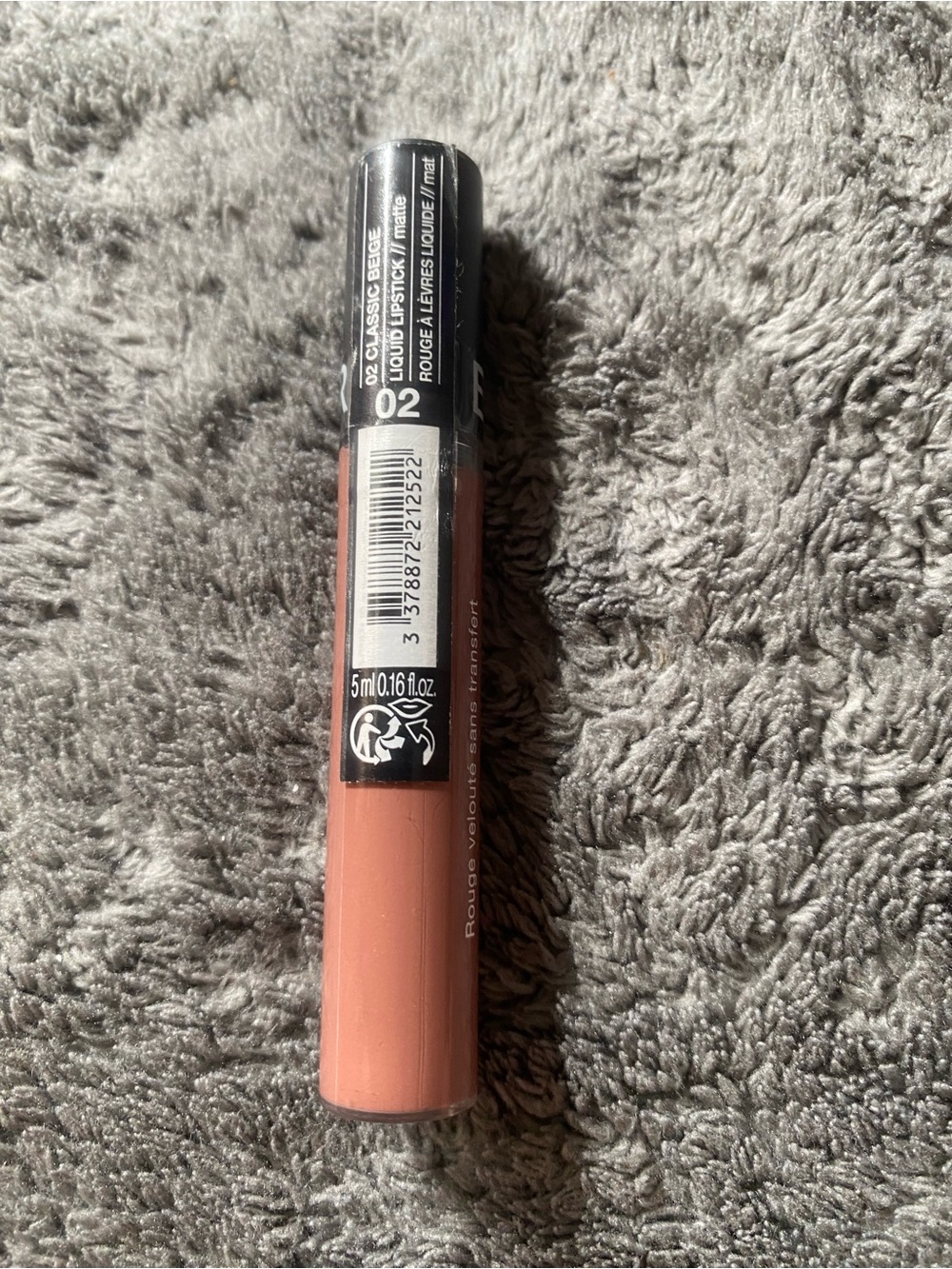 Sephora Lipstain 02 Classic Beige Liquid Lipstick - Neutral Nude Shade